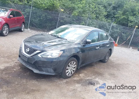 2016 Nissan Sentra Sv from USA, damaged, VIN 3N1AB7AP2GY287301